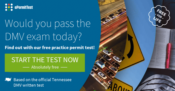 Tennessee permit test cheat sheet